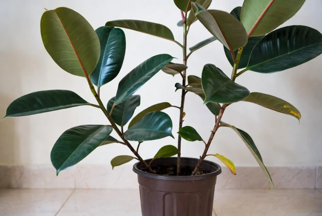 Rubber Tree Plant