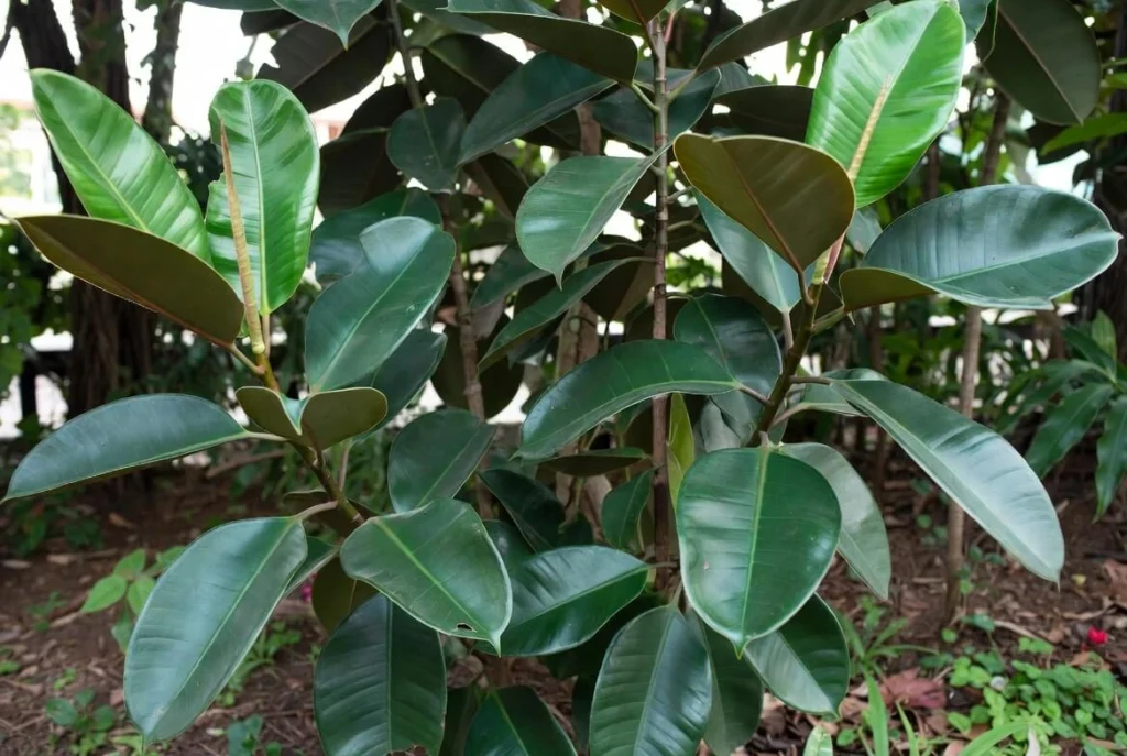 Rubber Tree Plant