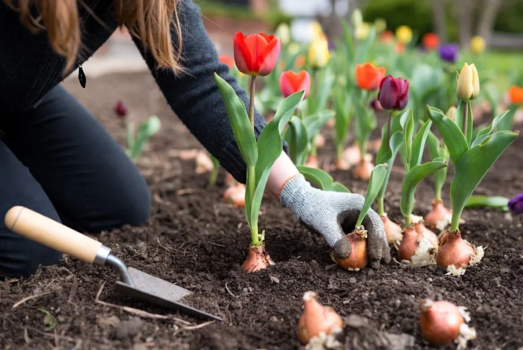 When to Plantation of Tulip Bulbs