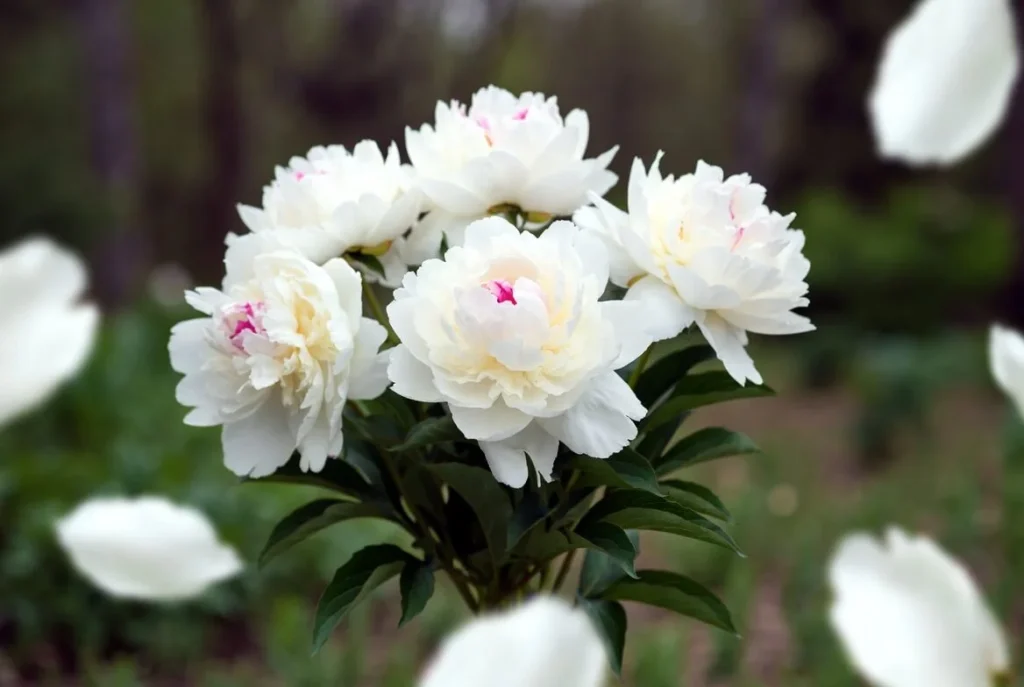 White Peonies