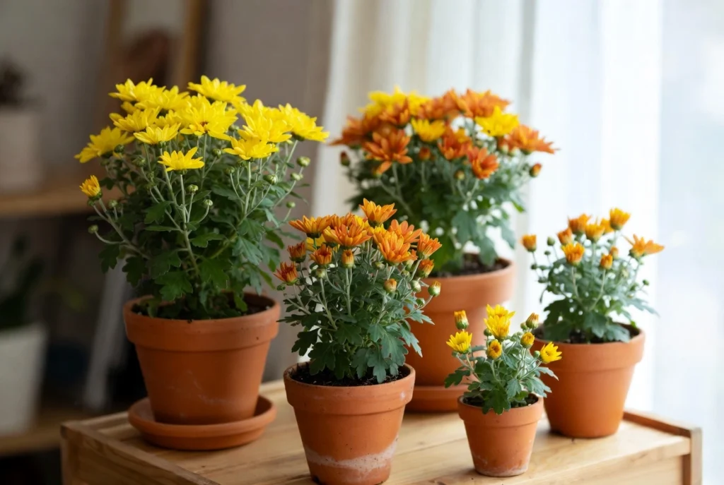 Chrysanthemum Care in Pots
