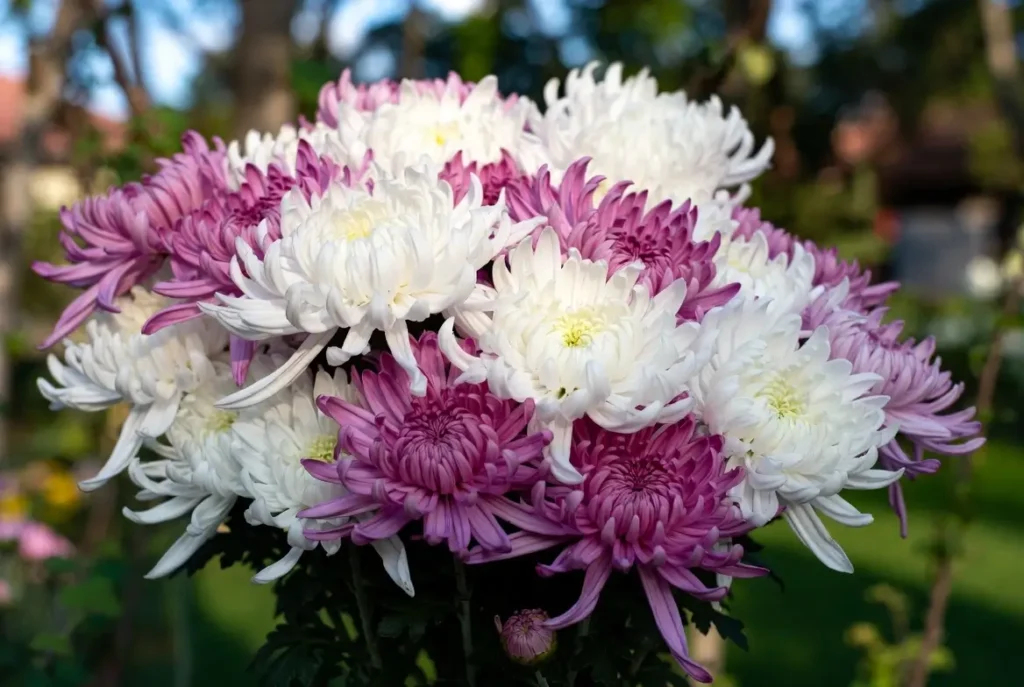Irregular Incurve Chrysanthemums