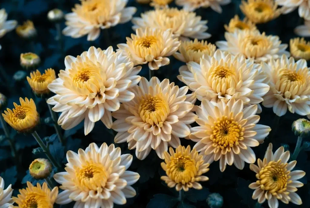 Regular Incurve Chrysanthemums