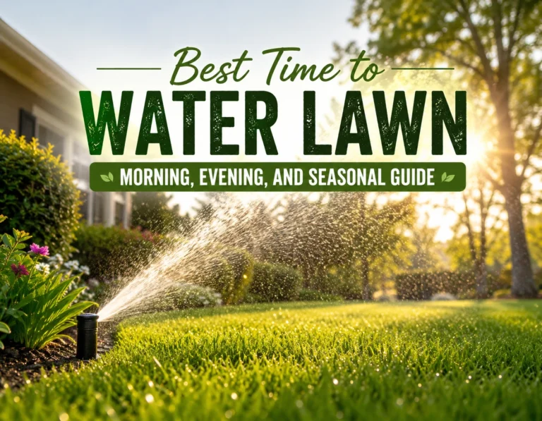 Best Time to Water Lawn: Morning, Evening, and Seasonal Guide