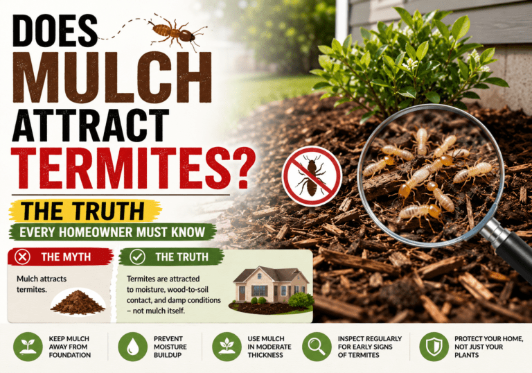 Does Mulch Attract Termites? The Truth Every Homeowner Must Know