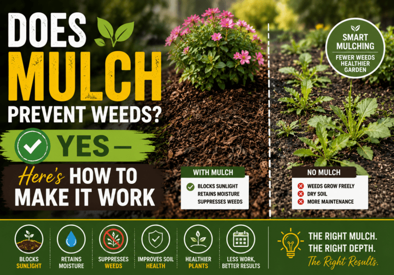 Does Mulch Prevent Weeds? Yes — Here’s How to Make It Work