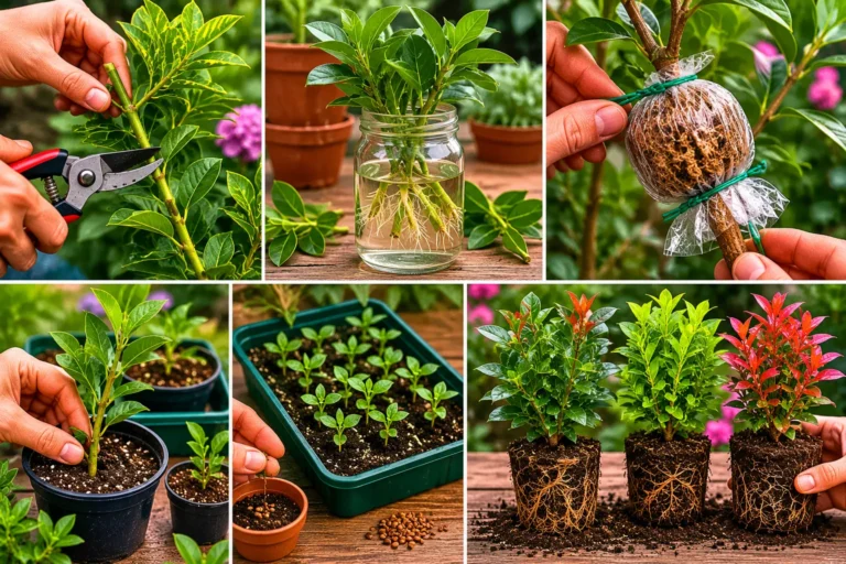 How to Propagate Shrubs: 5 Methods That Actually Work (Step-by-Step)