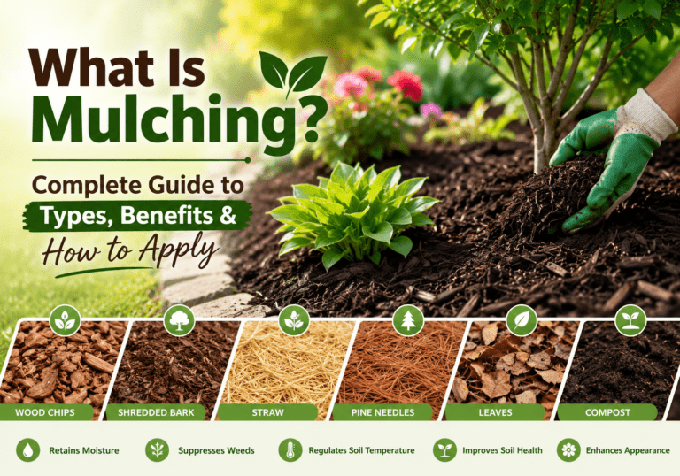 What Is Mulching? Complete Guide to Types, Benefits & How to Apply