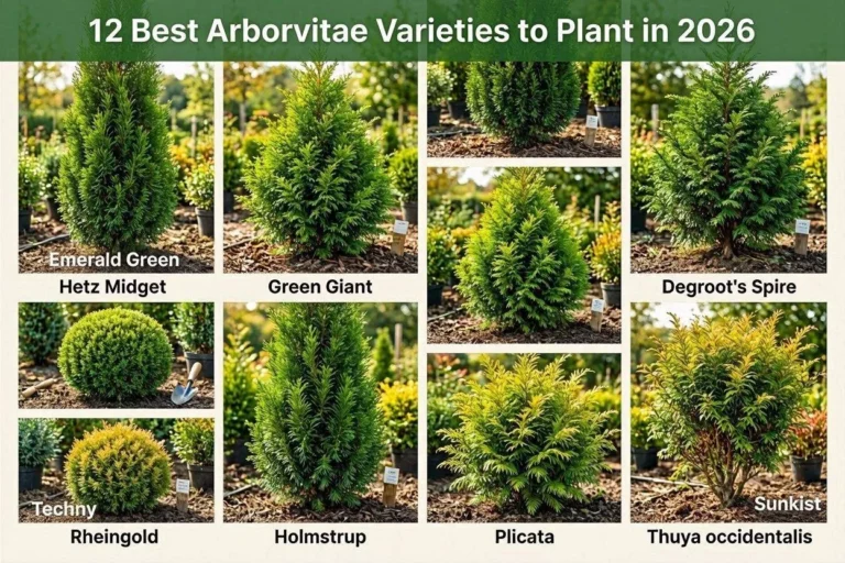 Arborvitae Varieties: 12 Best Types to Plant in 2026