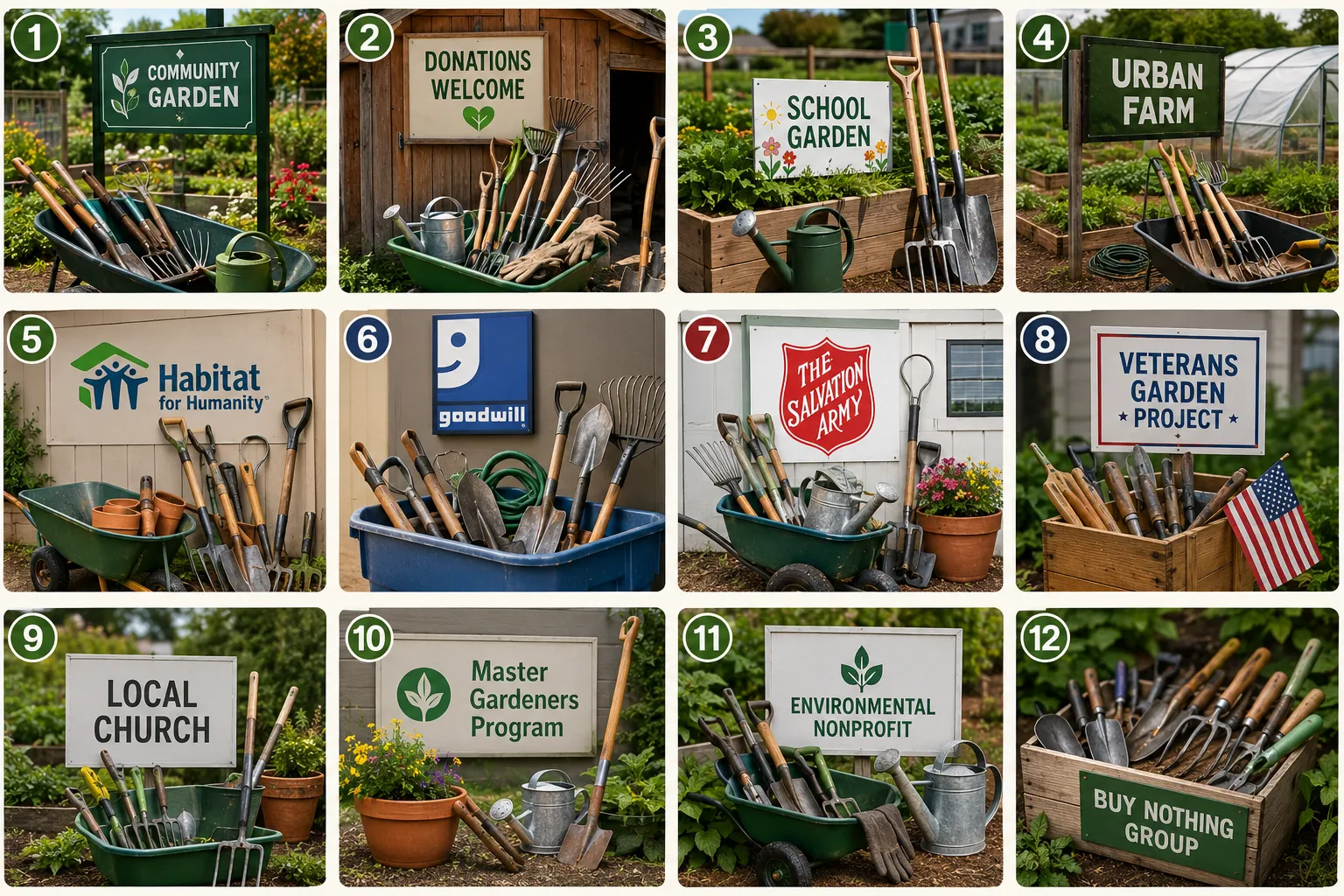 Where to Donate Garden Tools in 2026: 12 Best Places