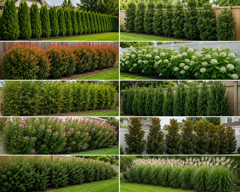 Best Shrubs for Privacy Fence: 10 Plants That Actually Block Views