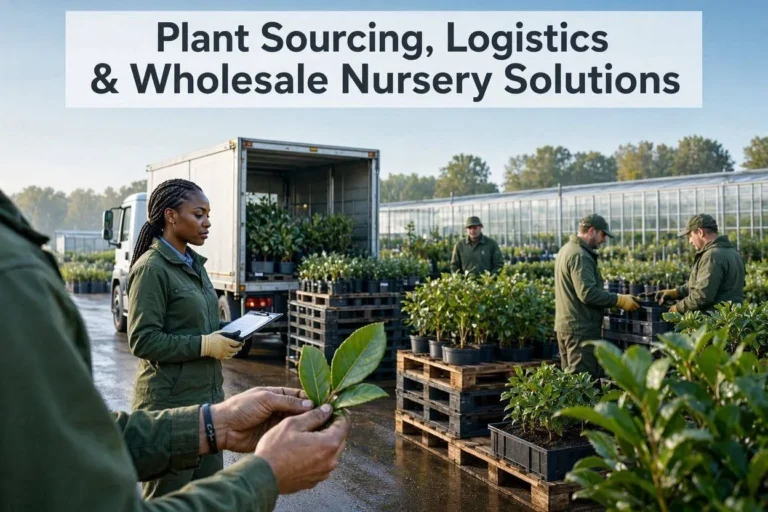 Plant Sourcing, Logistics & Wholesale Nursery Solutions