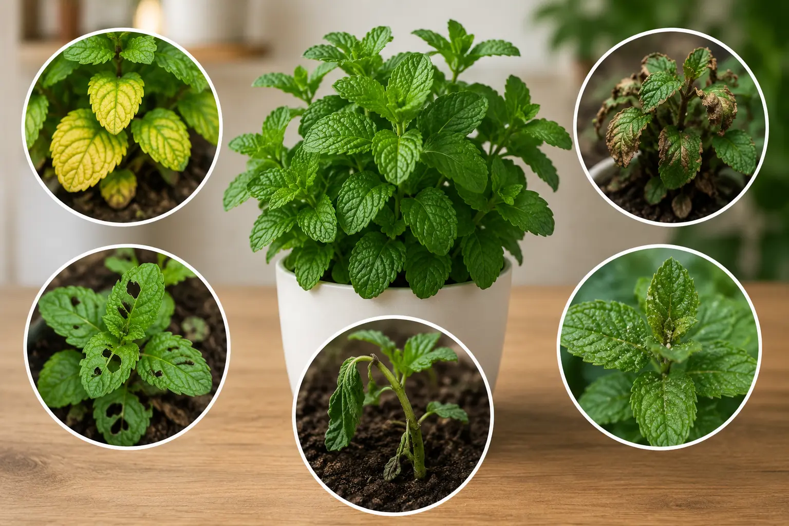 Troubleshooting Common Indoor Mint Problems
