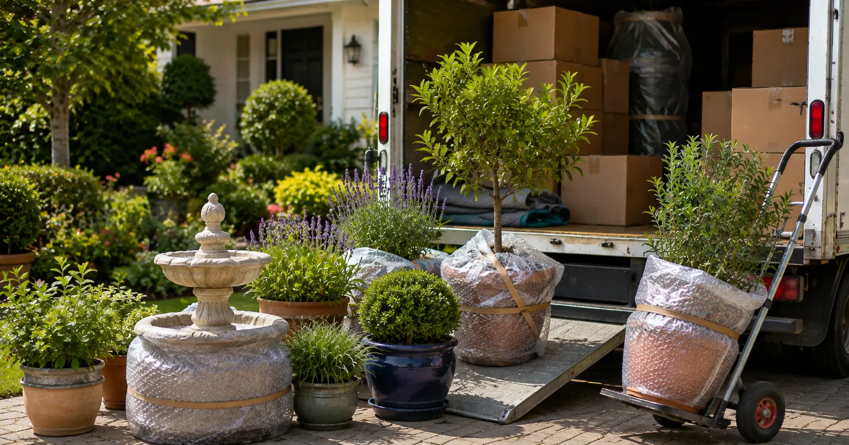 How to Safely Transport Your Potted Garden and Outdoor