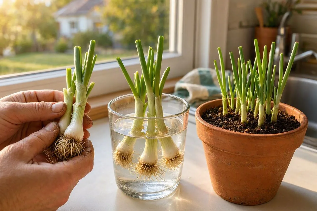 How to Grow Green Onions