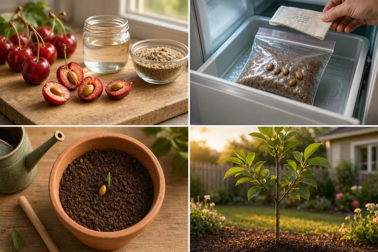 How to Grow a Cherry Tree From Seed