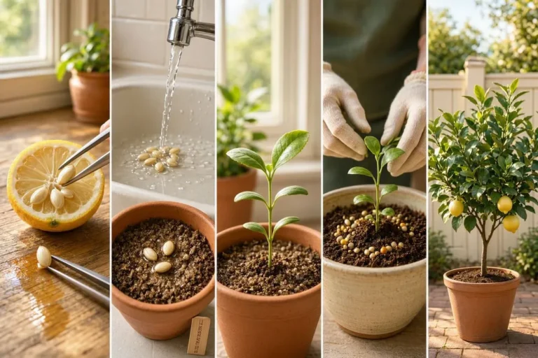 How to Grow a Lemon Tree From Seed
