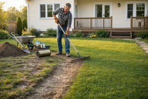 How to Level a Lawn