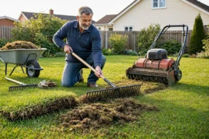 How to Thatch a Lawn: