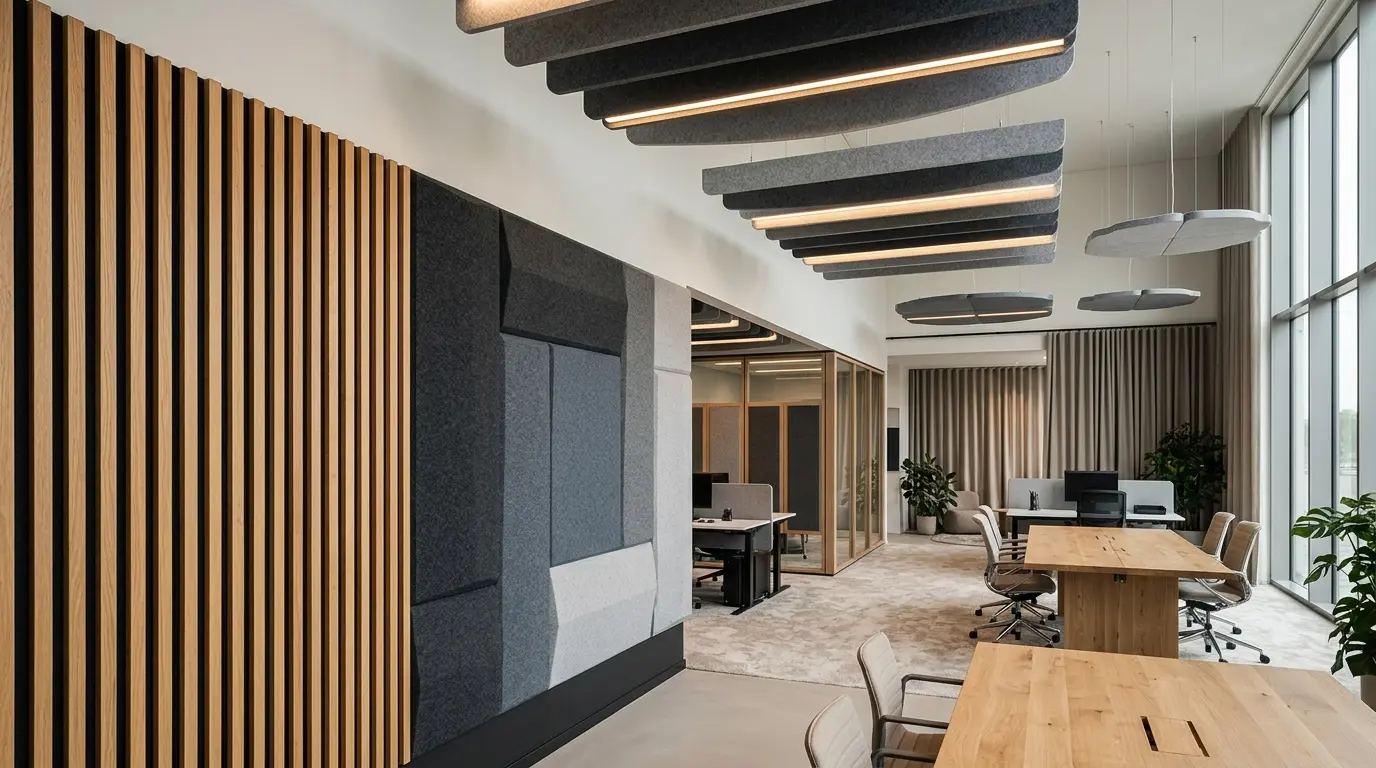 Prioritize Acoustic Control and Sound Absorption