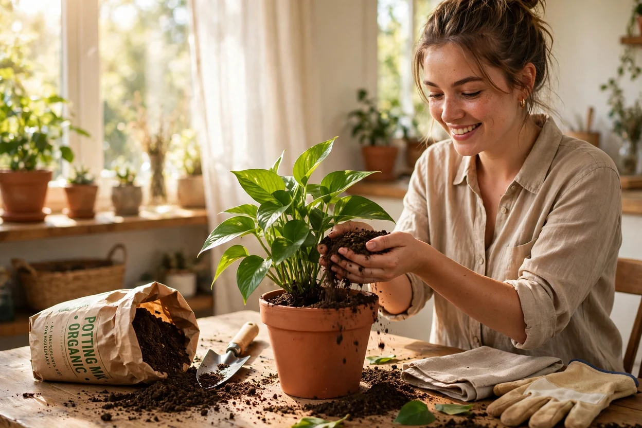 How to Repot a Plant